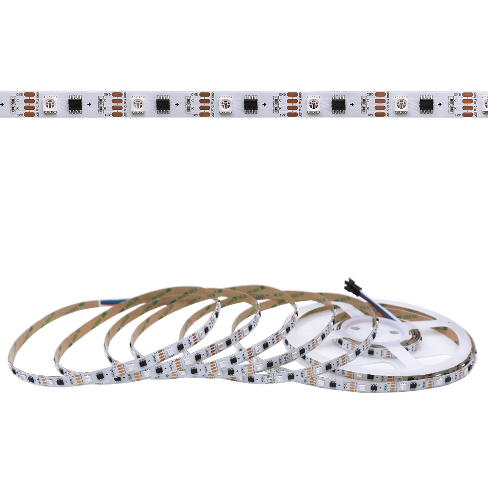 GS8208 RGB Color Chasing LED Light Strips, Individually Addressable GS8208 RGB Color Chasing LED Light Strips, Individually Addressable
